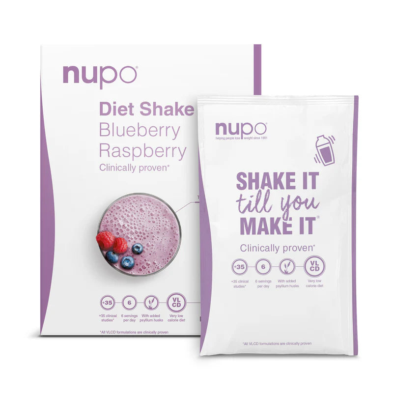 NUPO SHAKE IT BLUEBERRY&RASPBERRY POWDER 32G