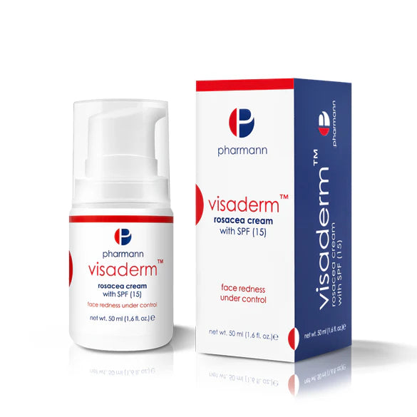 PHARMANN VISADERM ROSACEA CREAM WITH SPF15 50ML