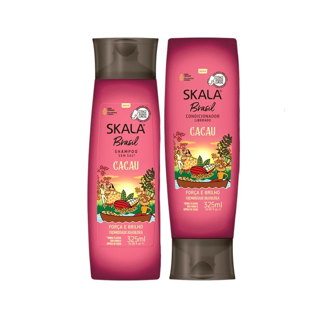 SKALA CACAU SHAMPOO+CONDITIONER SET