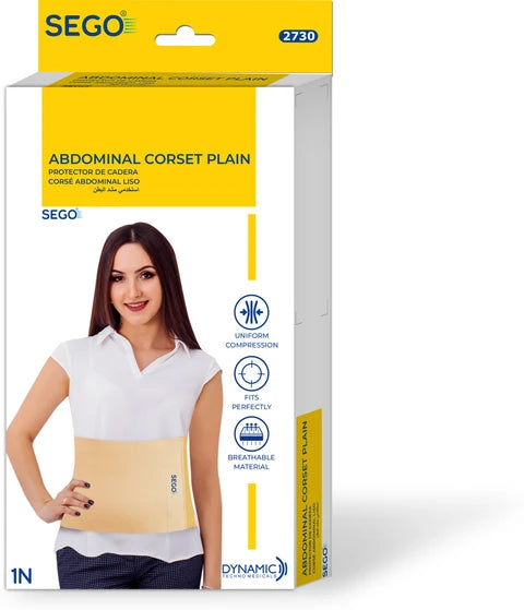 DYNAMIC SEGO ABDOMINAL CORSET PLAIN S (2730) مشد البطن
