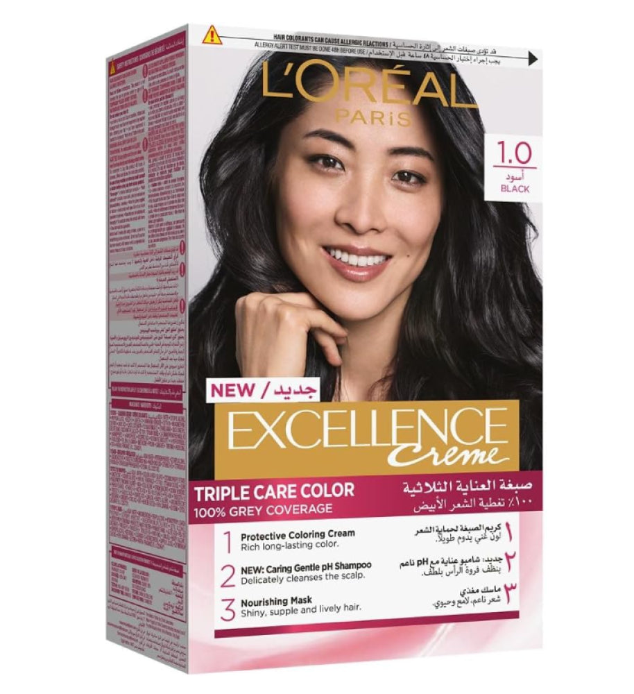 LOREAL HAIR COLOR EXCELLENCE CREME 1