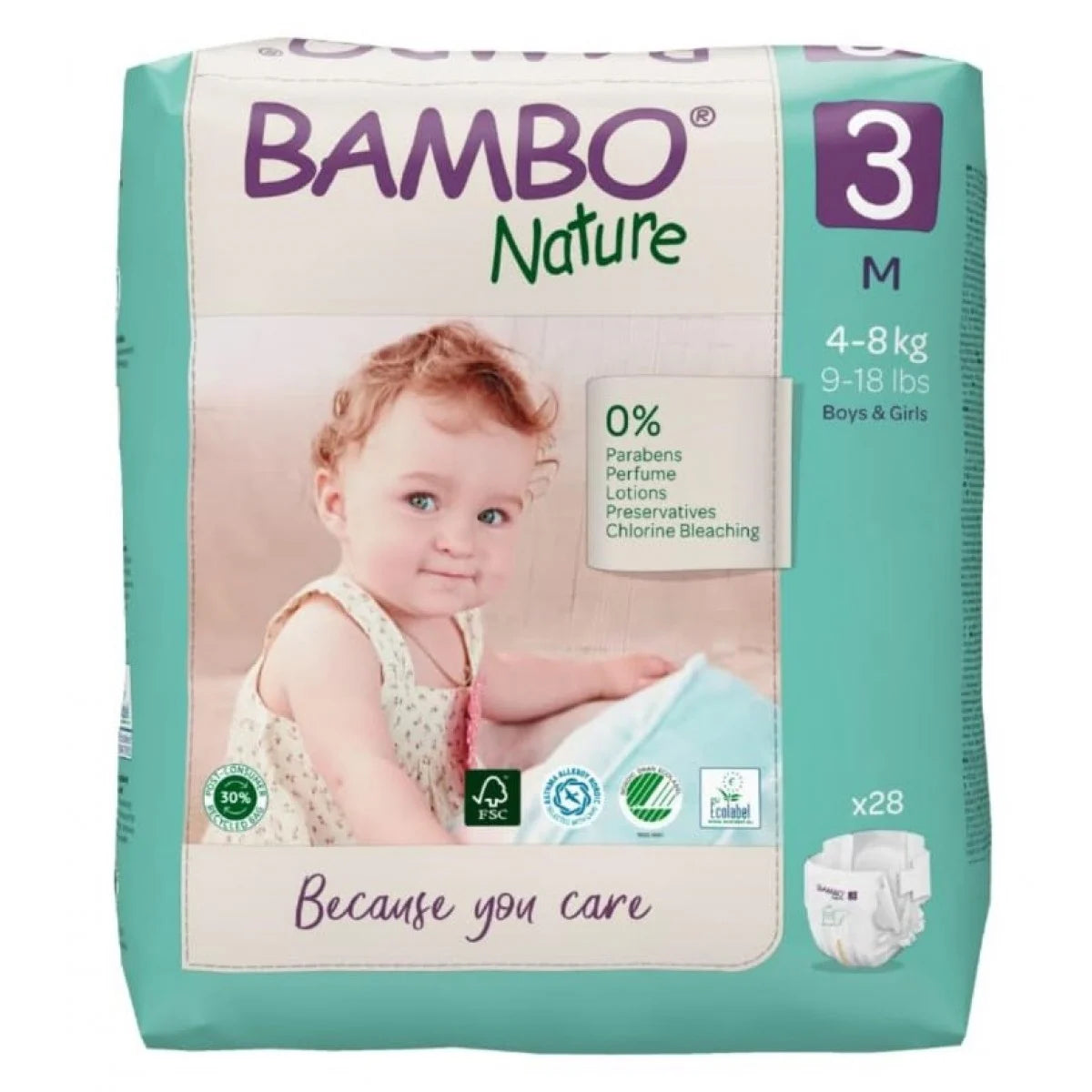 BAMBO 3 28 DIAPERS