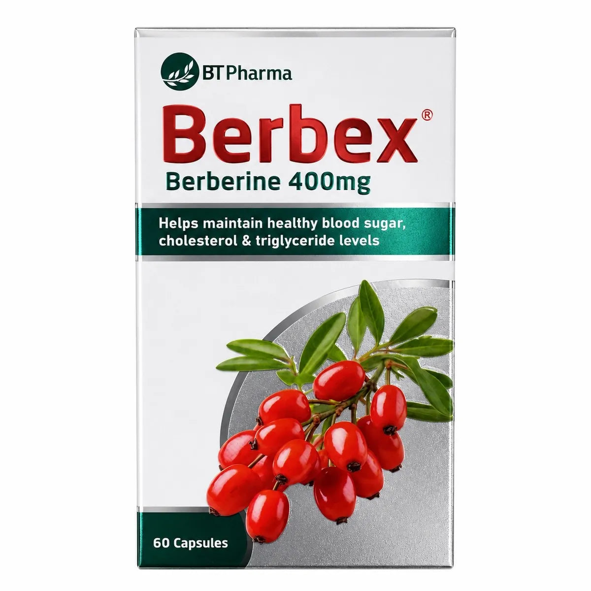 BT PHARMA BERBEX 60 CAPSULES