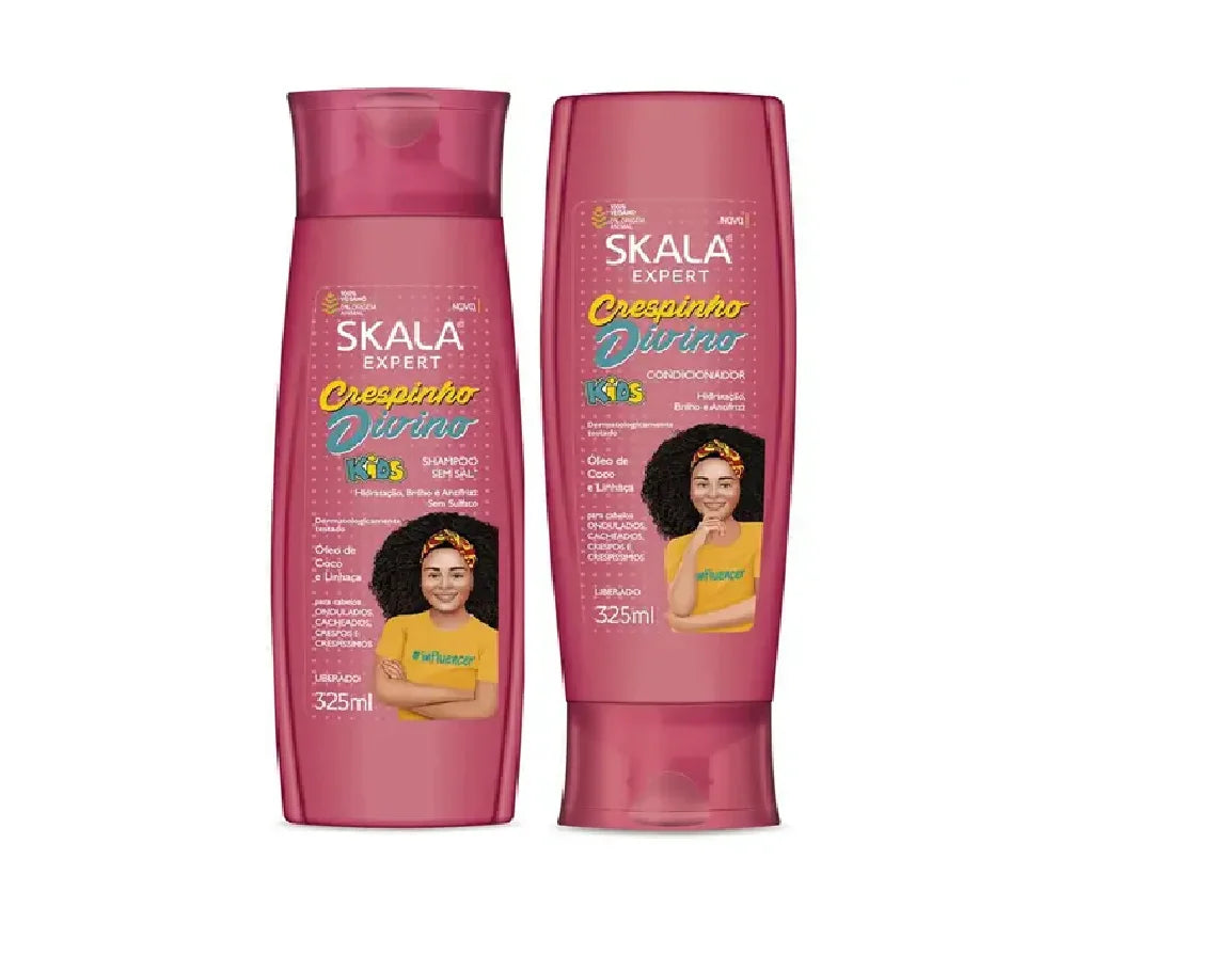 SKALA CRESPINHO DIVINO SHAMPOO+CONDITIONER SET
