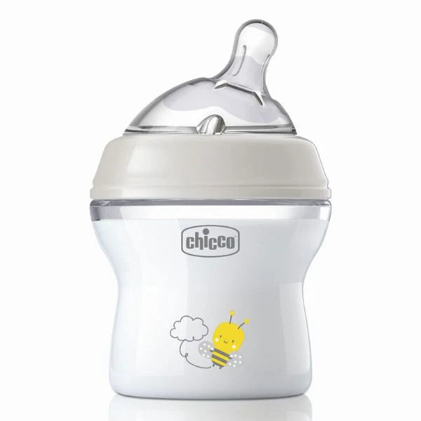 CHICCO NATURAL FEELING BOTTLE 0M+ 150ML TRANSPARENT