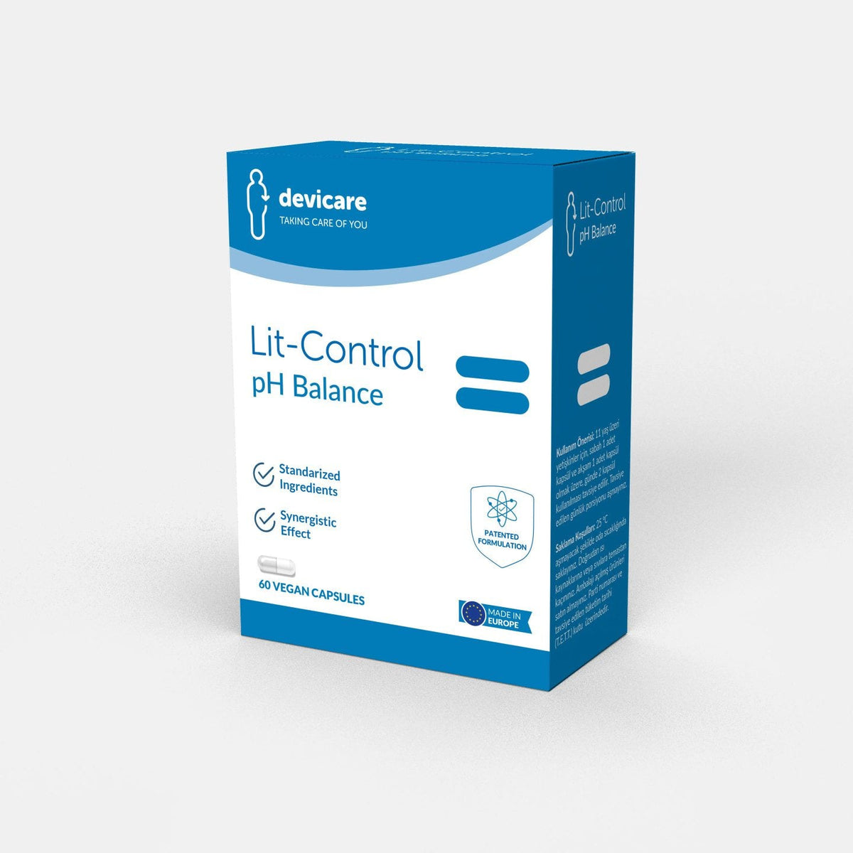 LIT CONTROL DEVICARE PH BALANCE 692MG 60CAP