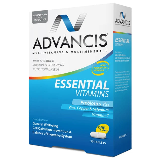 ADVANCIS ESSENTIAL VITSMINS WITH PROBIOTICS 30TAB