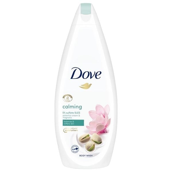 DOVE CALMING 750 ML BODY WASH