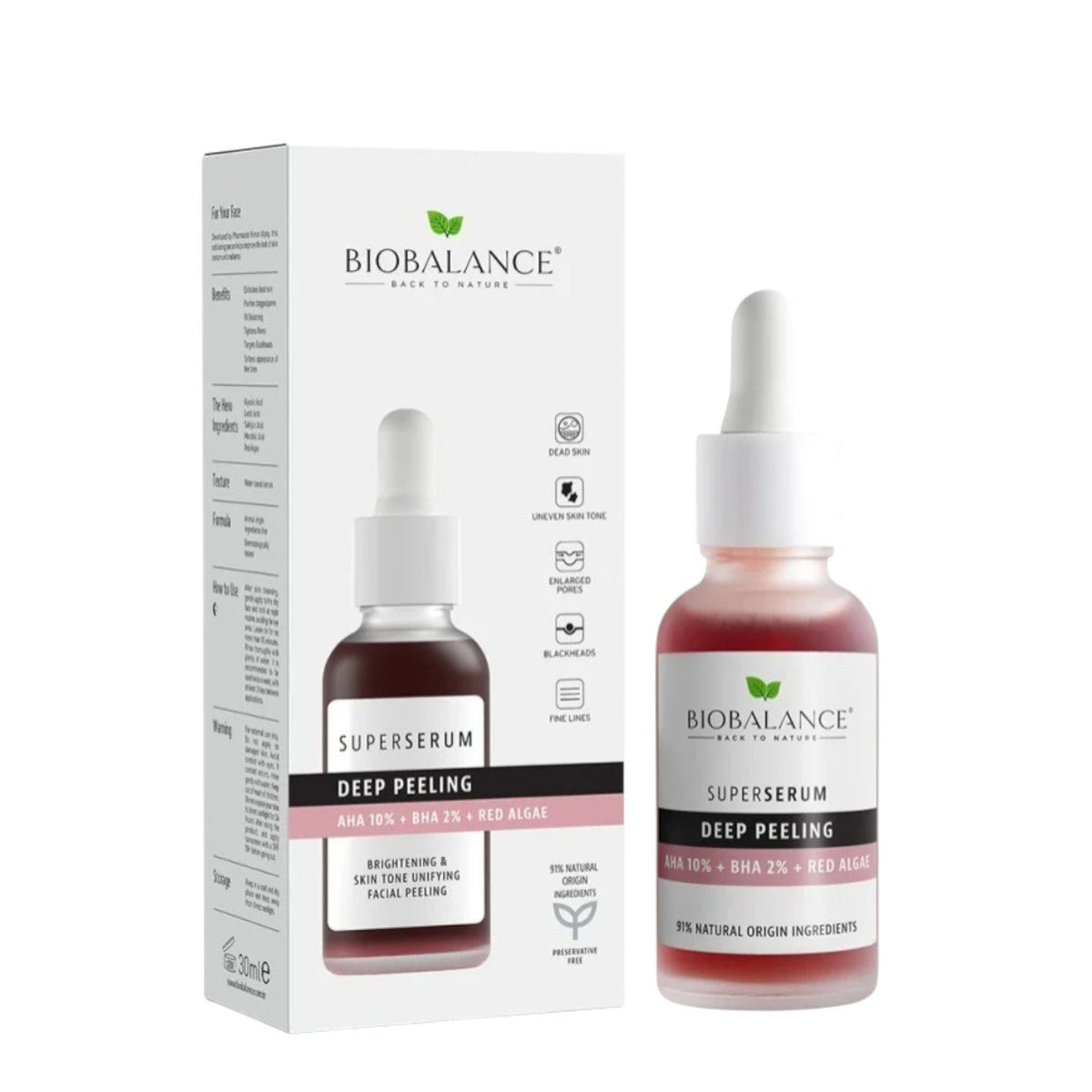 BIO BALANCE DEEP PEELING SERUM 30ML