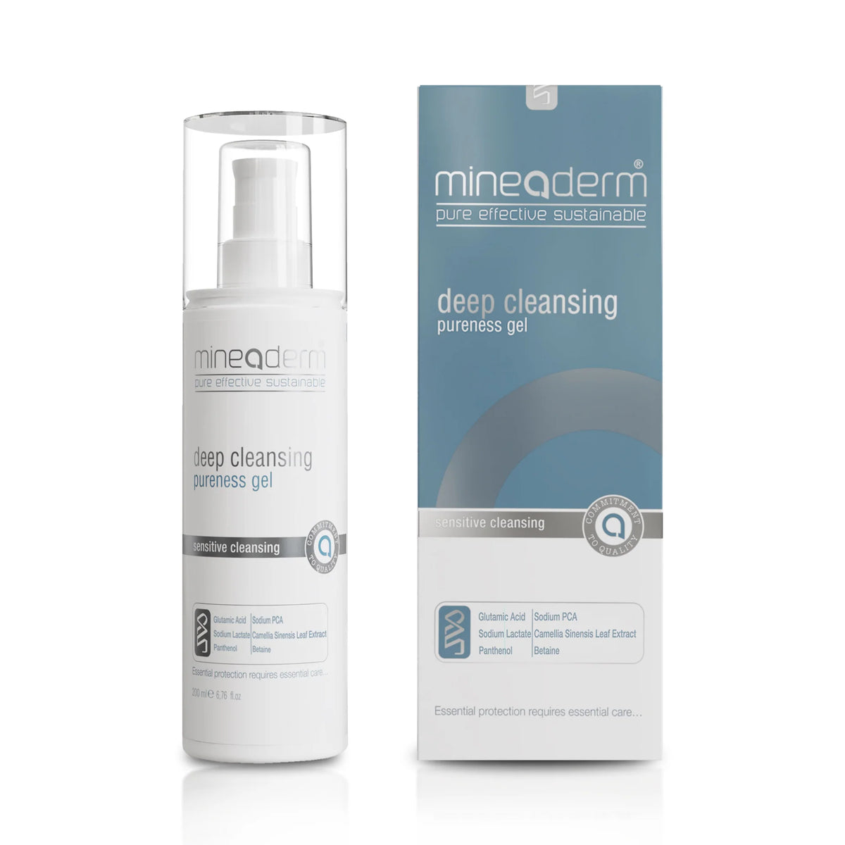 MINEADERM DEEP CLEANSING PURENESS GEL 200ML