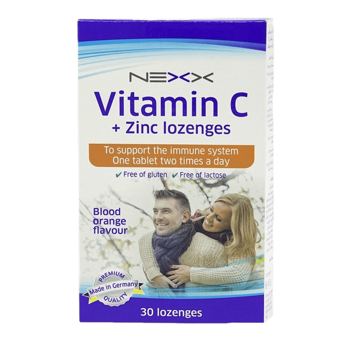 NEXX VIT.C +ZINC 30 LOZENGES