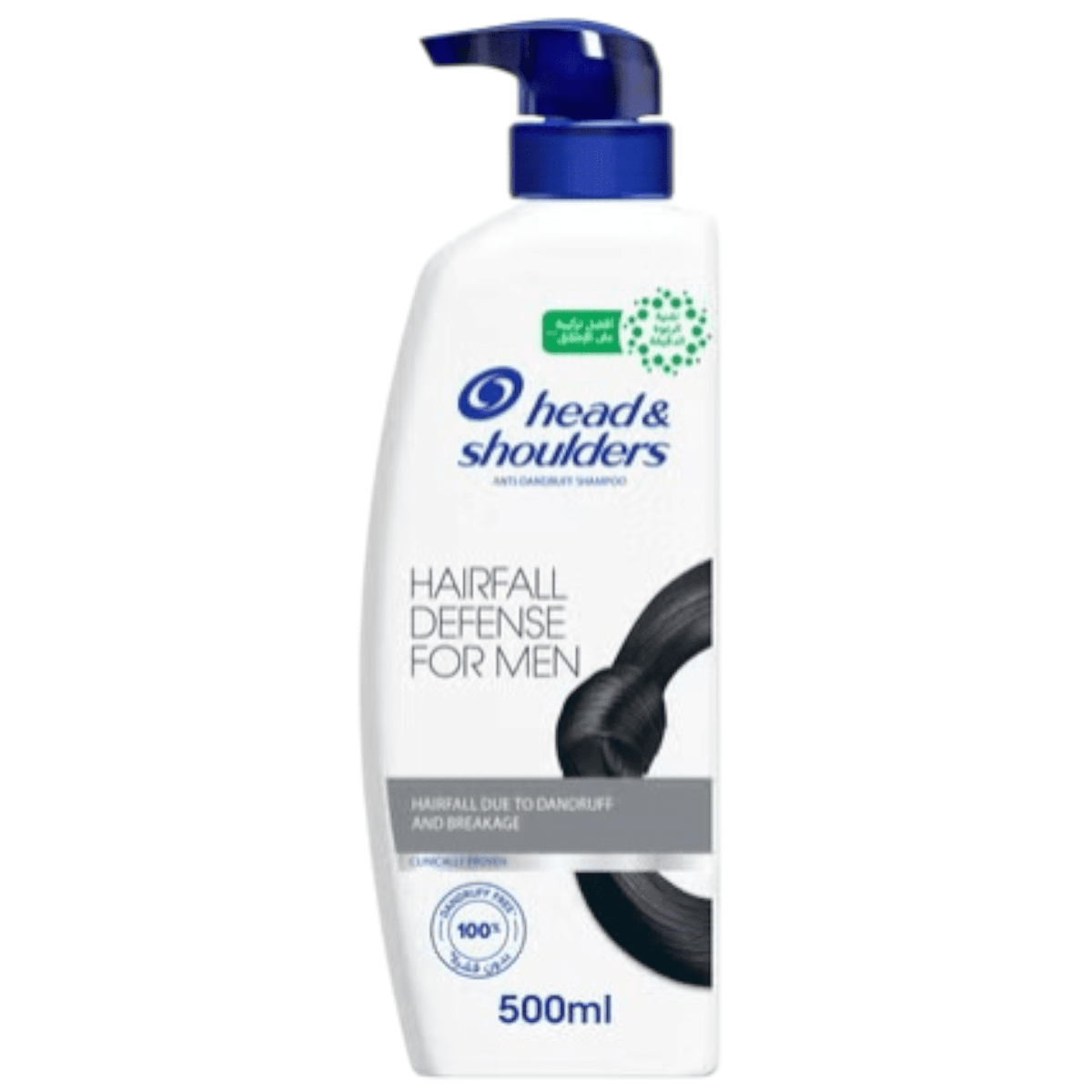 HEAD & SHOULDERS HAIRFALL DEFENSE SHAMPOO FOR MEN 500ML