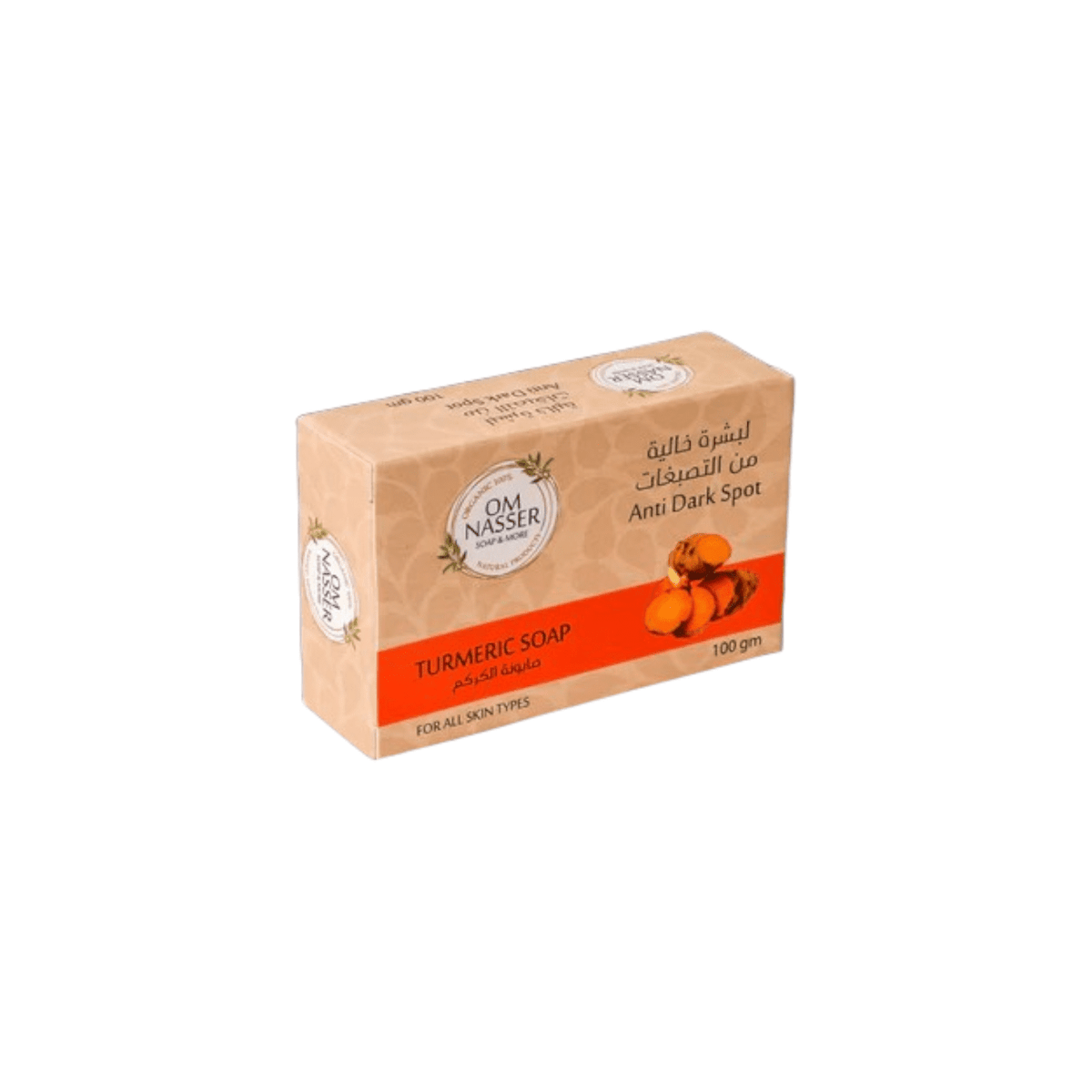 OM NASSER TURMERIC SOAP 100GM