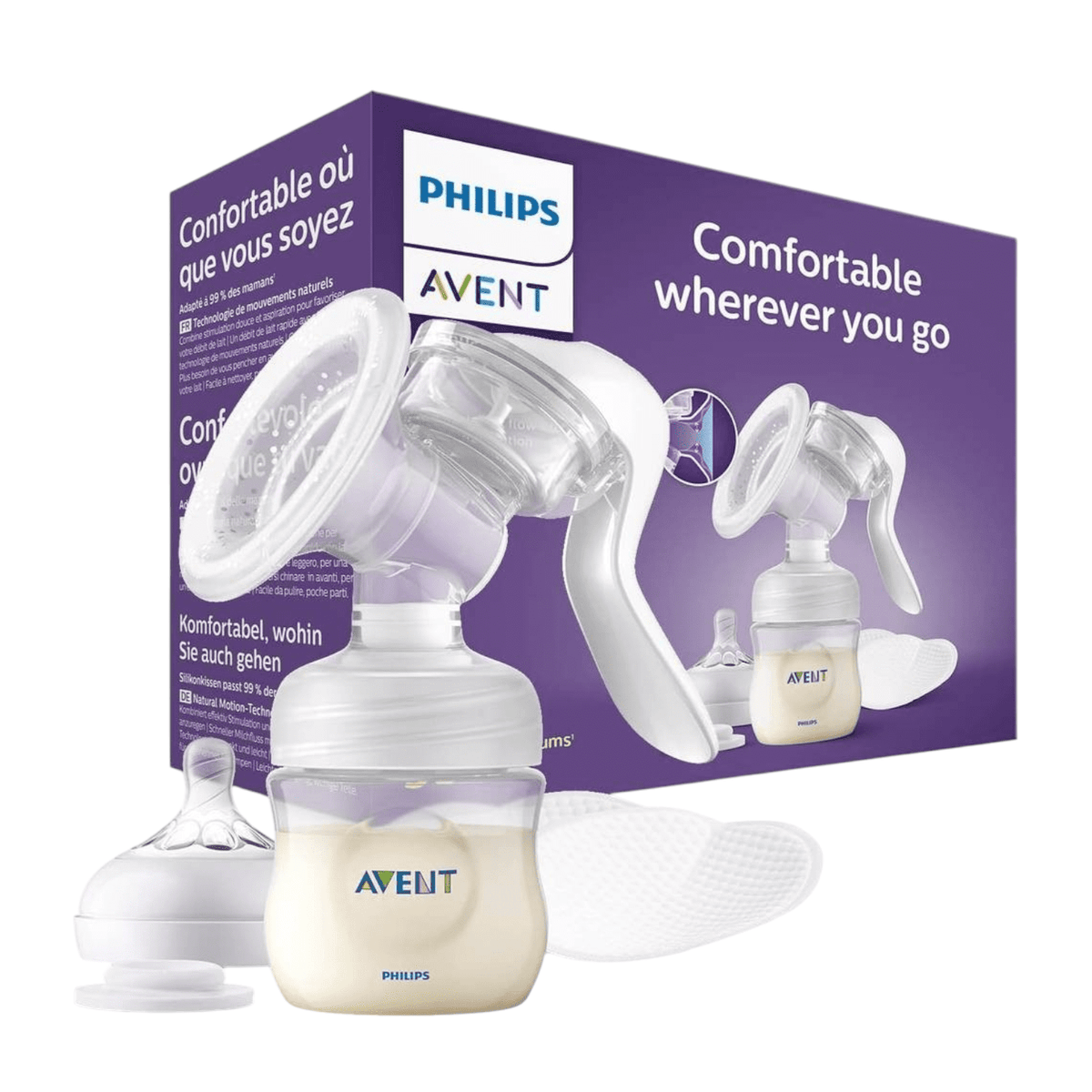 AVENT PHILPS MANUAL BREAST PUMP TIREZ VOTRE LAIT