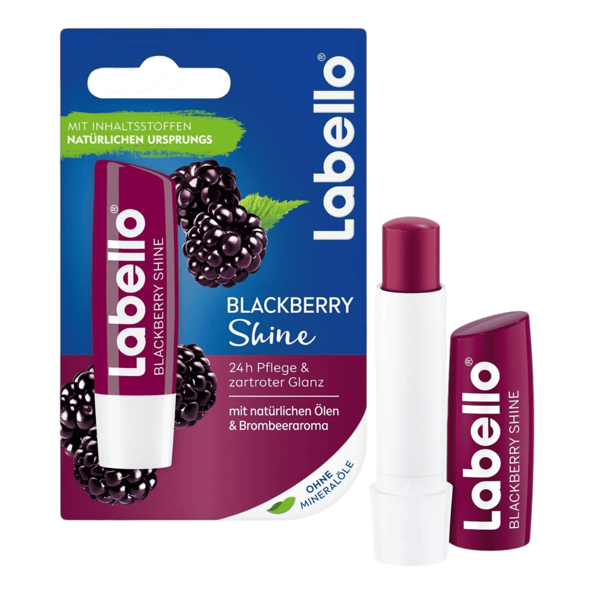 LABELLO BLACKBERRY SHINE LIP BALM 4.8G