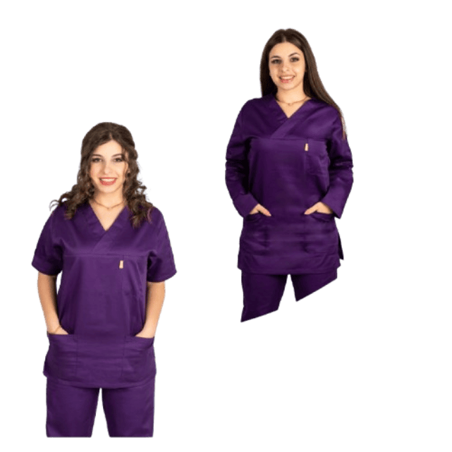 ZUBIA SIZE M بدلة عمليات بنفسجي