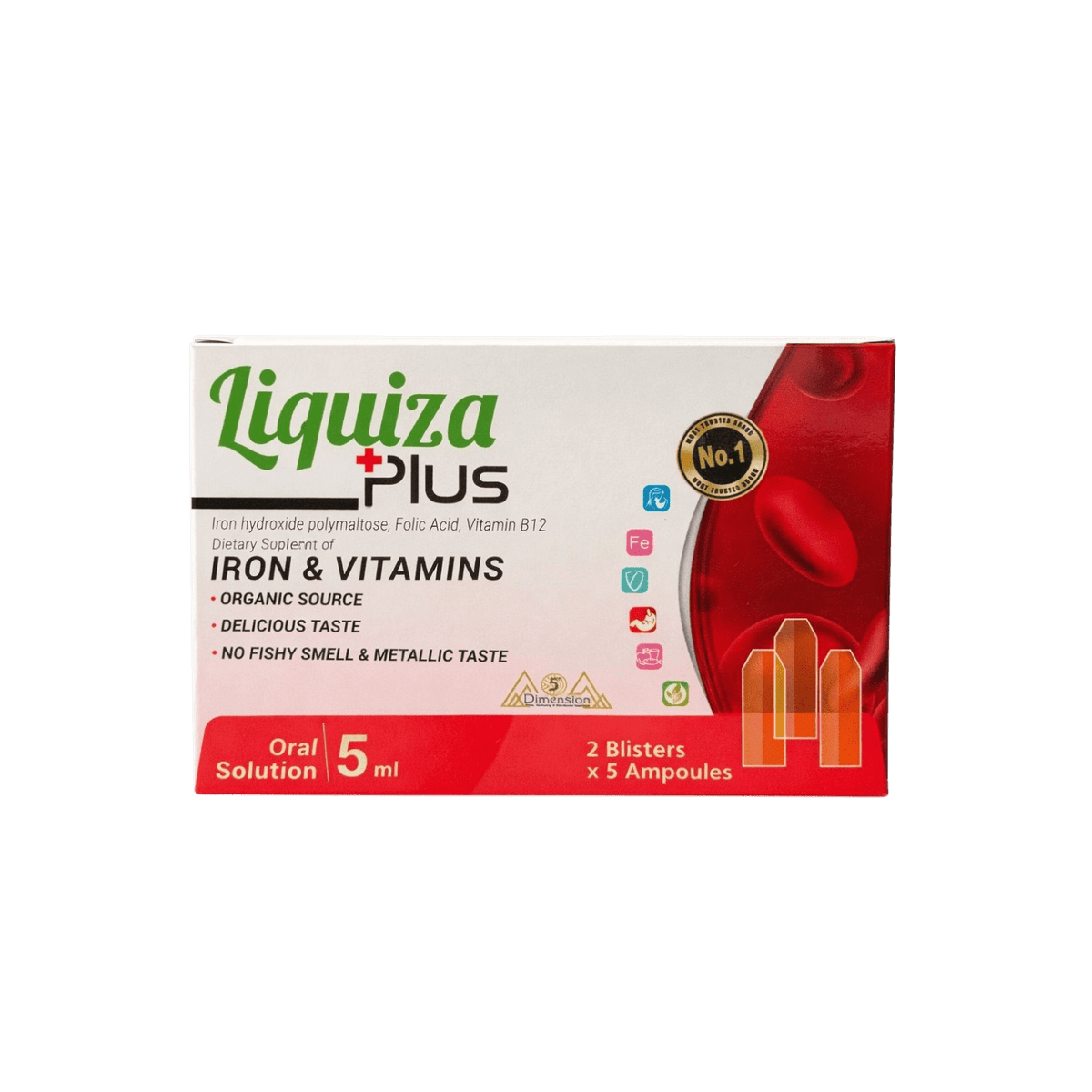 LIQUIZA PLUS 40MG/5ML 10AMP