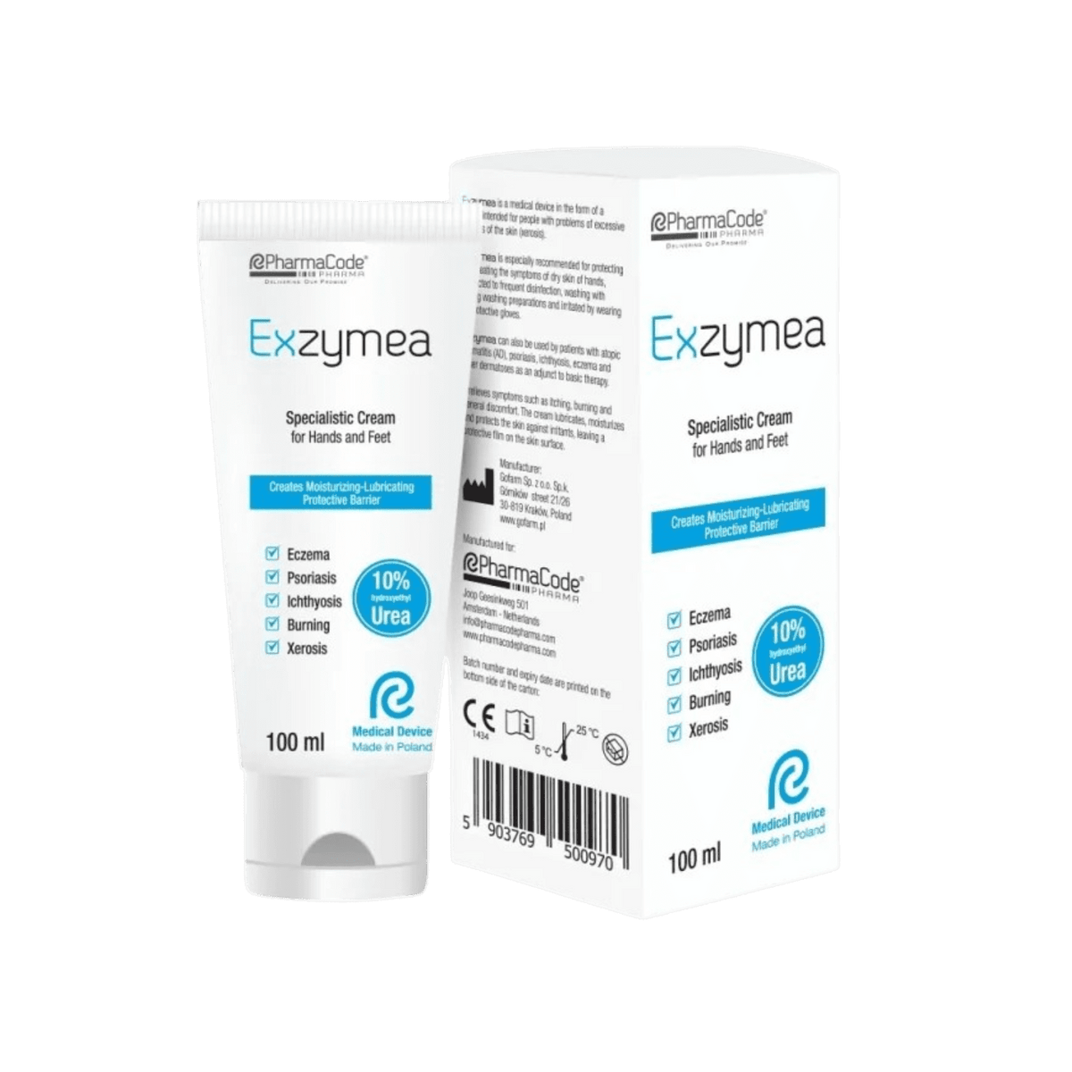 PHARMACODE EXZYMEA SPECIALISTIC CREAM 100ML
