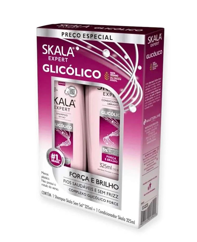 SKALA EXPERT GLICOLIC SHAMPOO+CONDICIONADOR SET