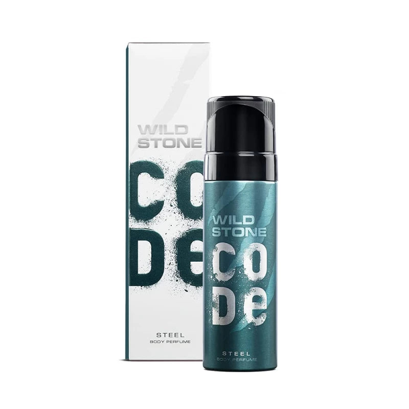 WILD STONE CODE STEEL BODY PARFUM SPRAY 120ML