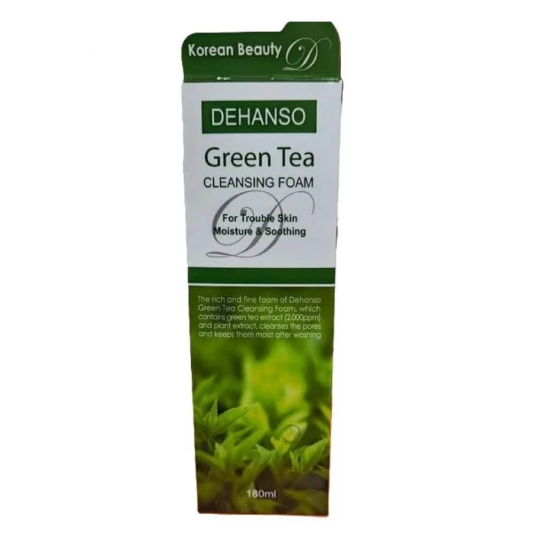 DEHANSO GREEN TEA CLEANSING FOAM 180ML