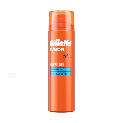 GILLETTE FUSION SHAVE GEL WITH COCOA BUTTER 200 ML