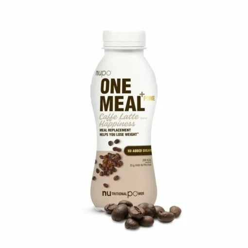 NUPO ONE MEAL+ PRIME READY SHAKE COFFE LATTE 330ML