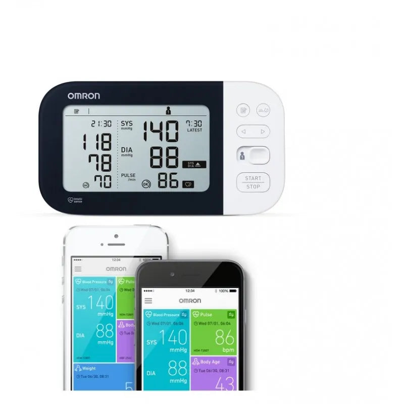 OMRON BLOOD PRESSURE MONITOR M7