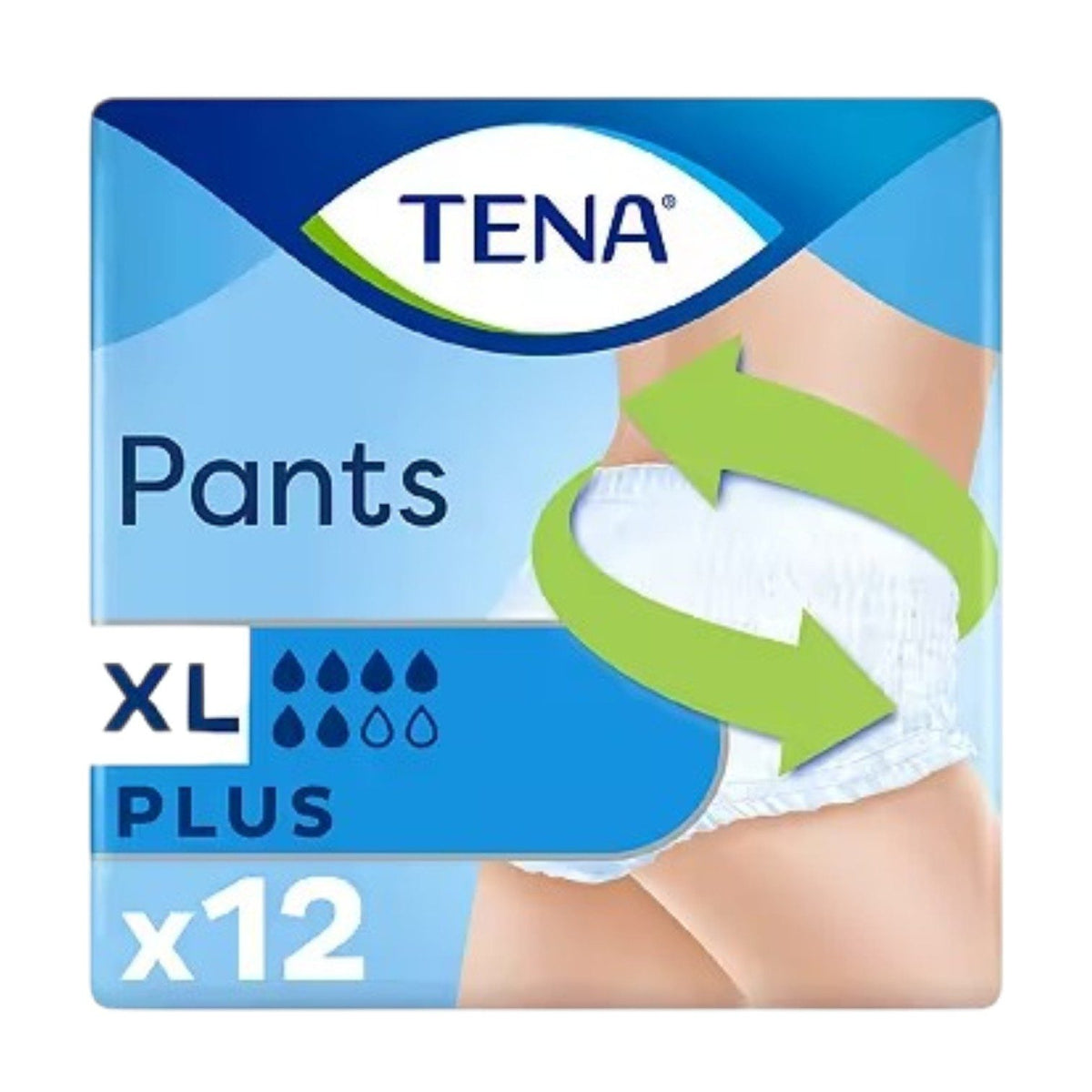 TENA PANT XL 12 PANTS