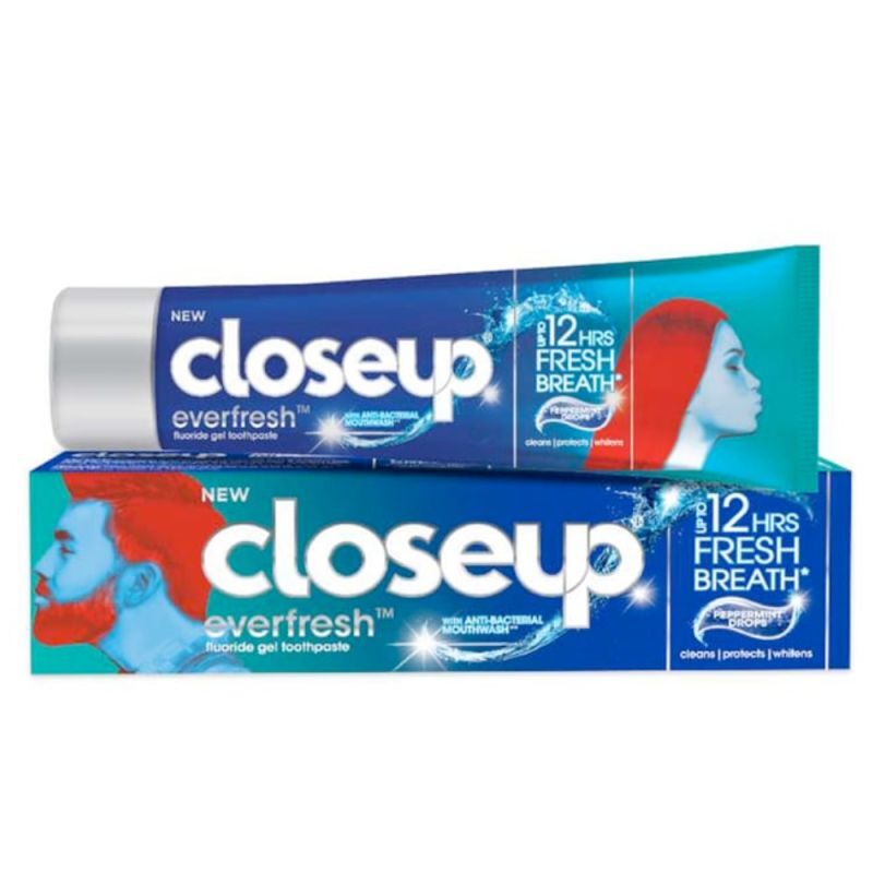 CLOSEUP EVERFRESH PEPPERMINT DROPS 90G