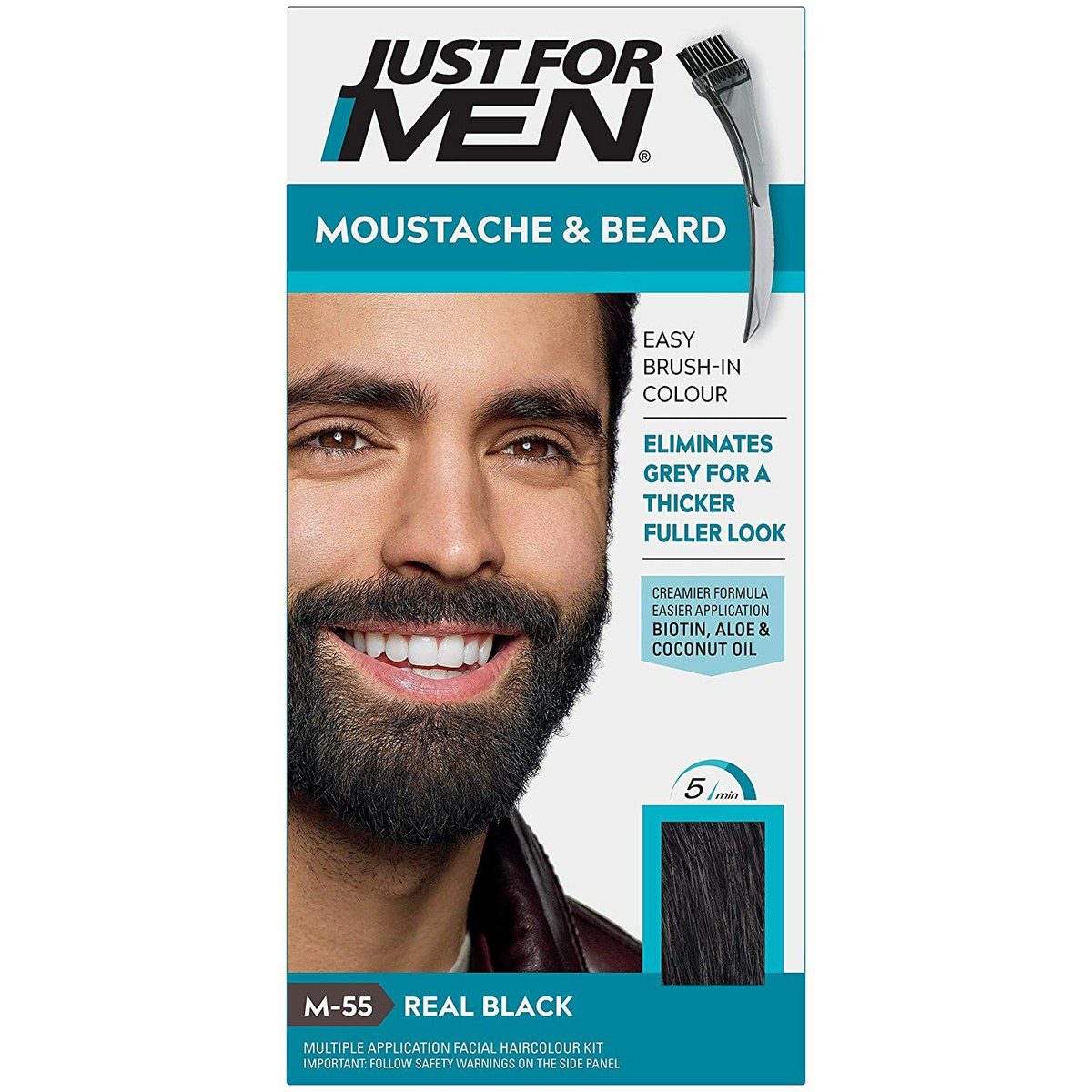 JUST FOR MEN SHAMPOO REAL BLACK M-55 14G