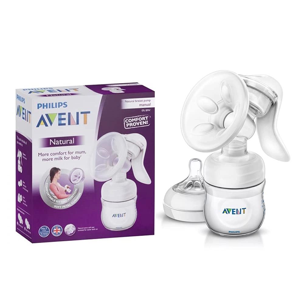 AVENT NATURAL MANUAL BREAST PUMP