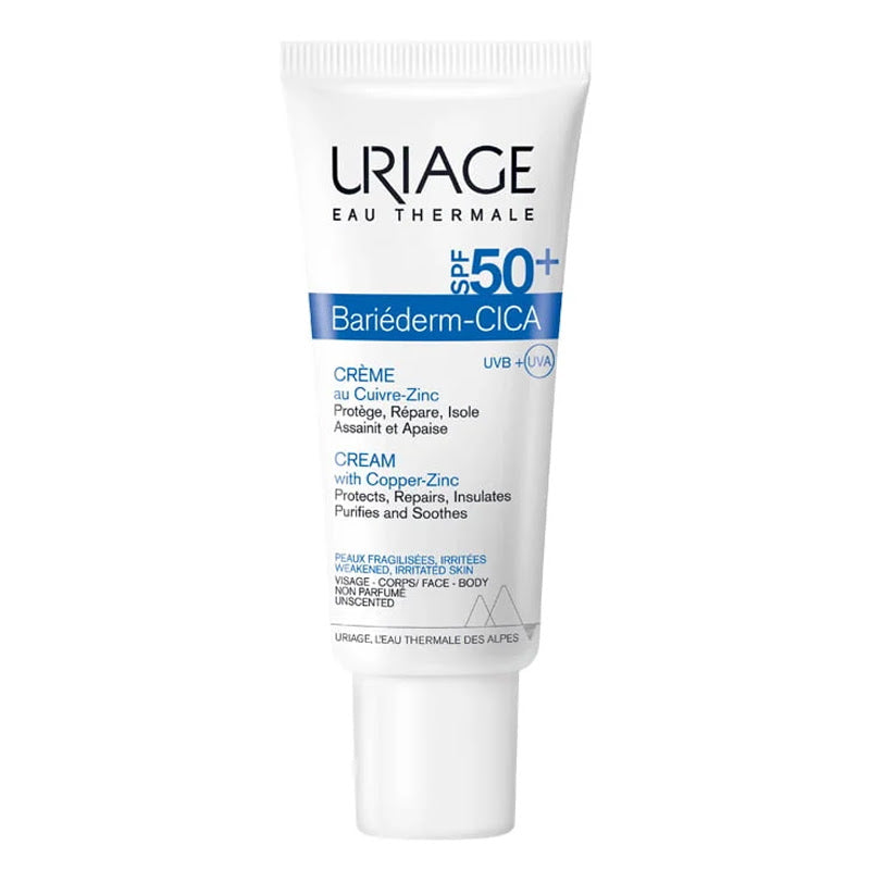 URIAGE SUNSCREEN BARIEDERM CICA SPF50+ CREAM 40ML