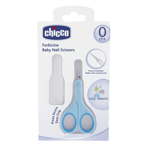 CHICCO BABY NAIL SCISSORS BLUE
