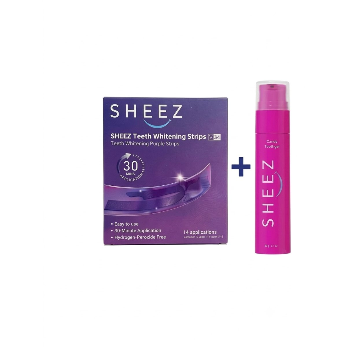 SHEEZ KIT STRIPS + CANDY TOOTHGEL