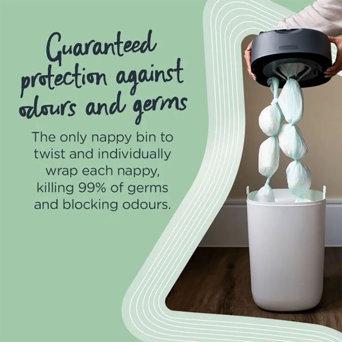 TOMMEE TIPPEE TWIST & CLICK NAPPY DISPOSAL