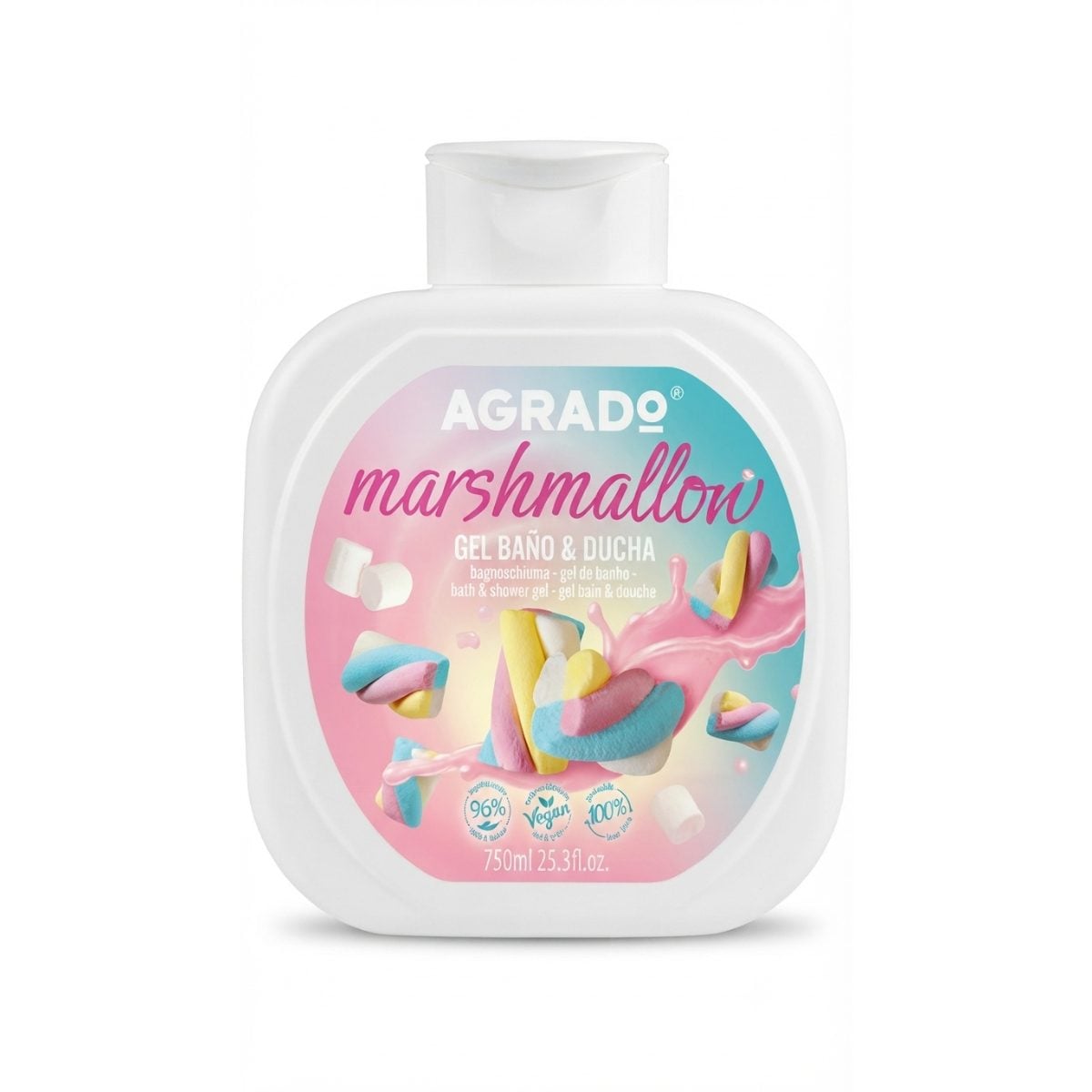 AGRADO MARSHMALLOW BATH&SHOWER GEL 750ML