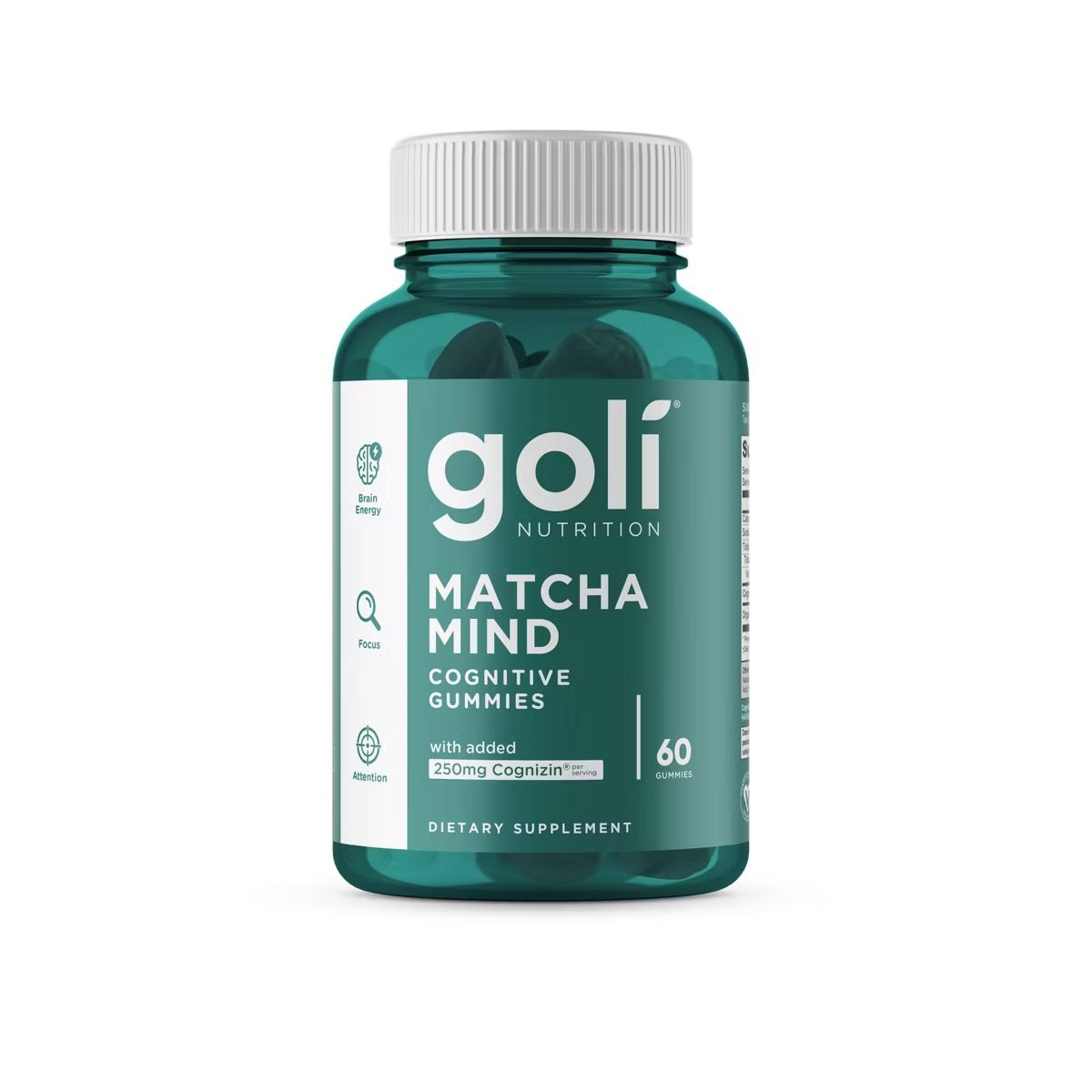 GOLI MATCHA MIND COGNITIVE GUMMIES 60GUM