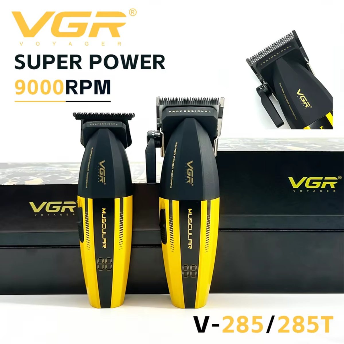 VGR HAIR TRIMMER V-285 SUPER POWER ق/ص