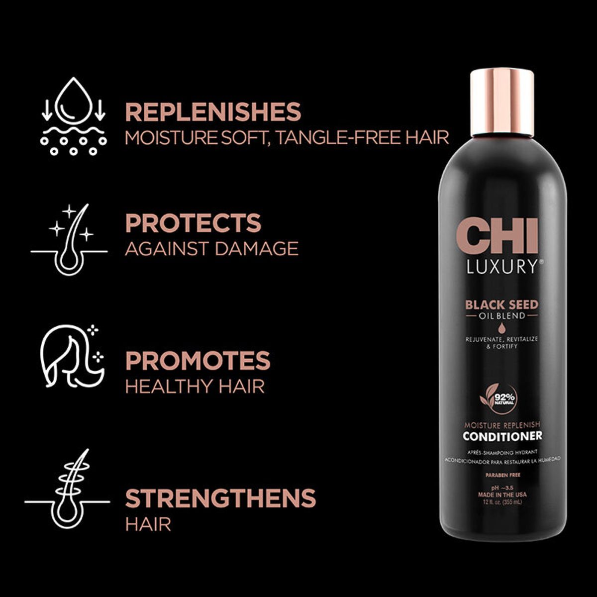 CHI LUXURY BLACK SEED OIL KIT