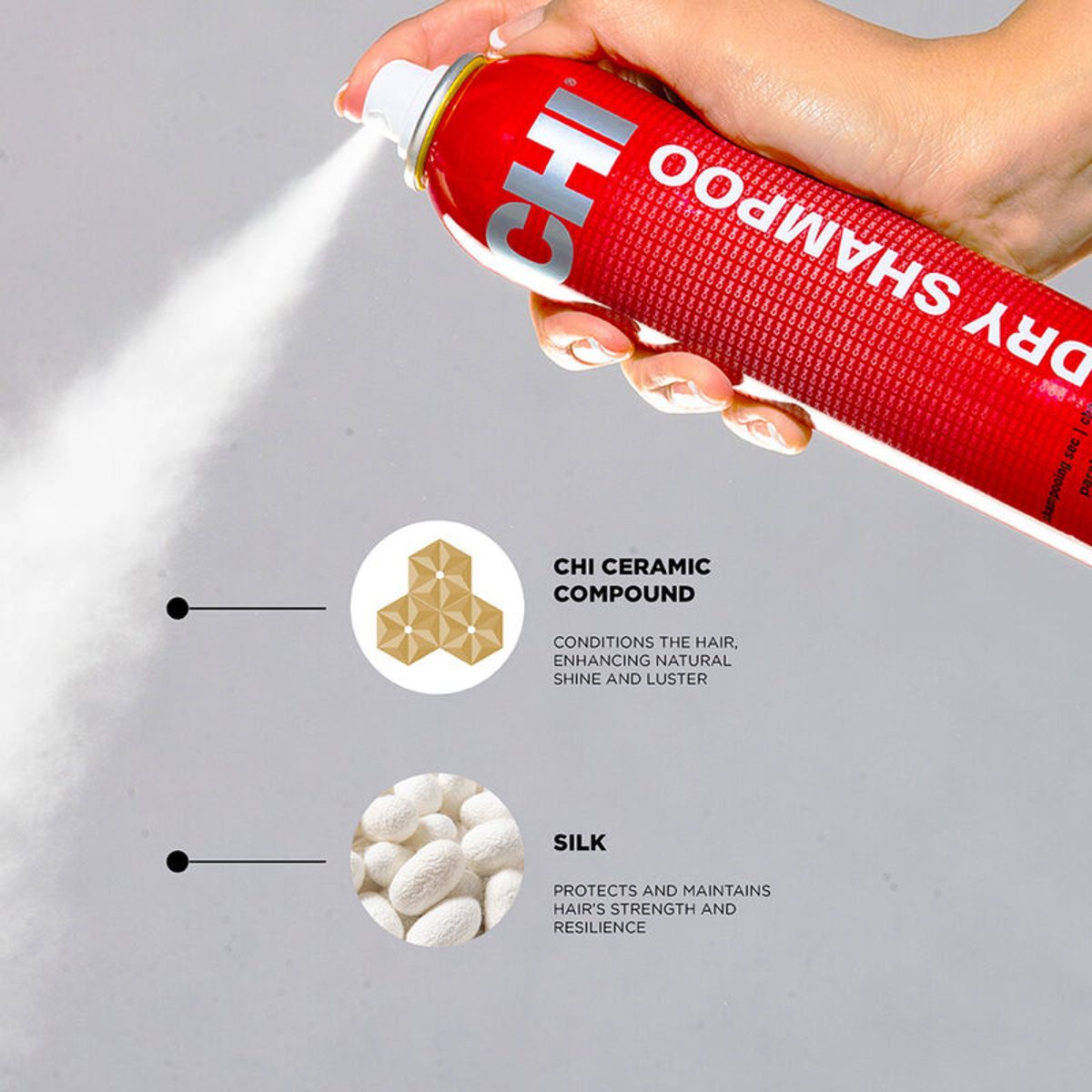 CHI DRY SHAMPOO SPRAY 198G