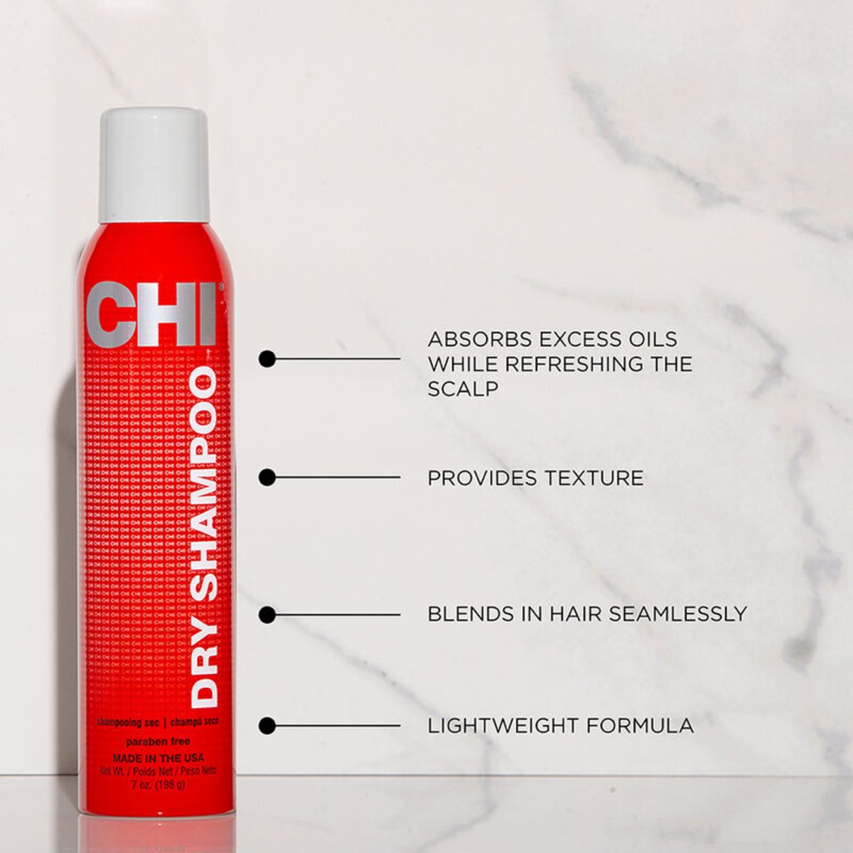 CHI DRY SHAMPOO SPRAY 198G