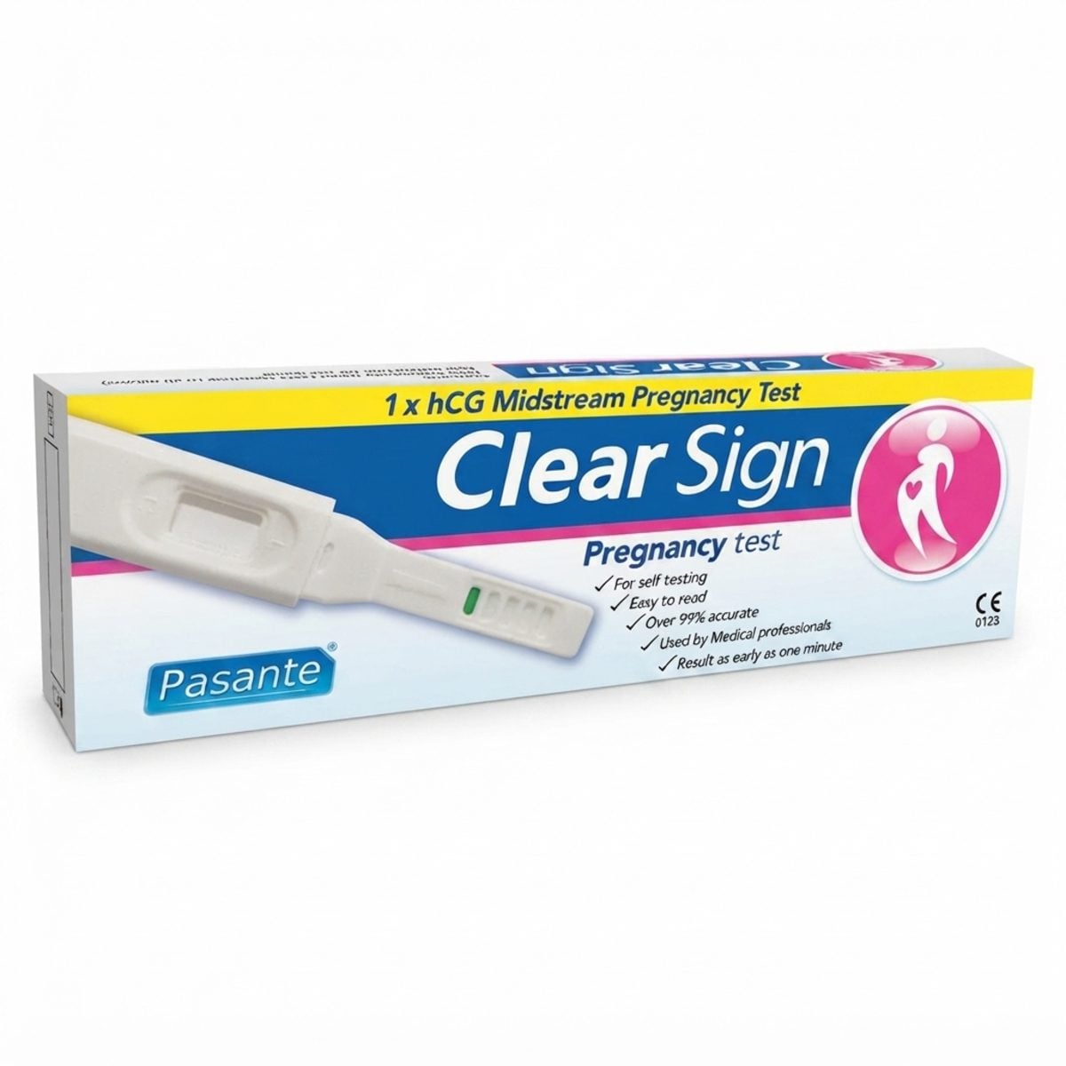 CLEAR SIGN PREGNANCY TEST