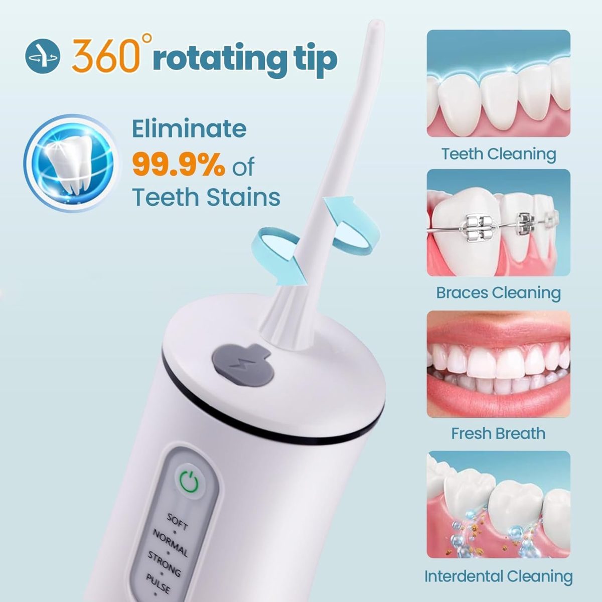 ORAL IRRIGATOR FLOSSER 744-4