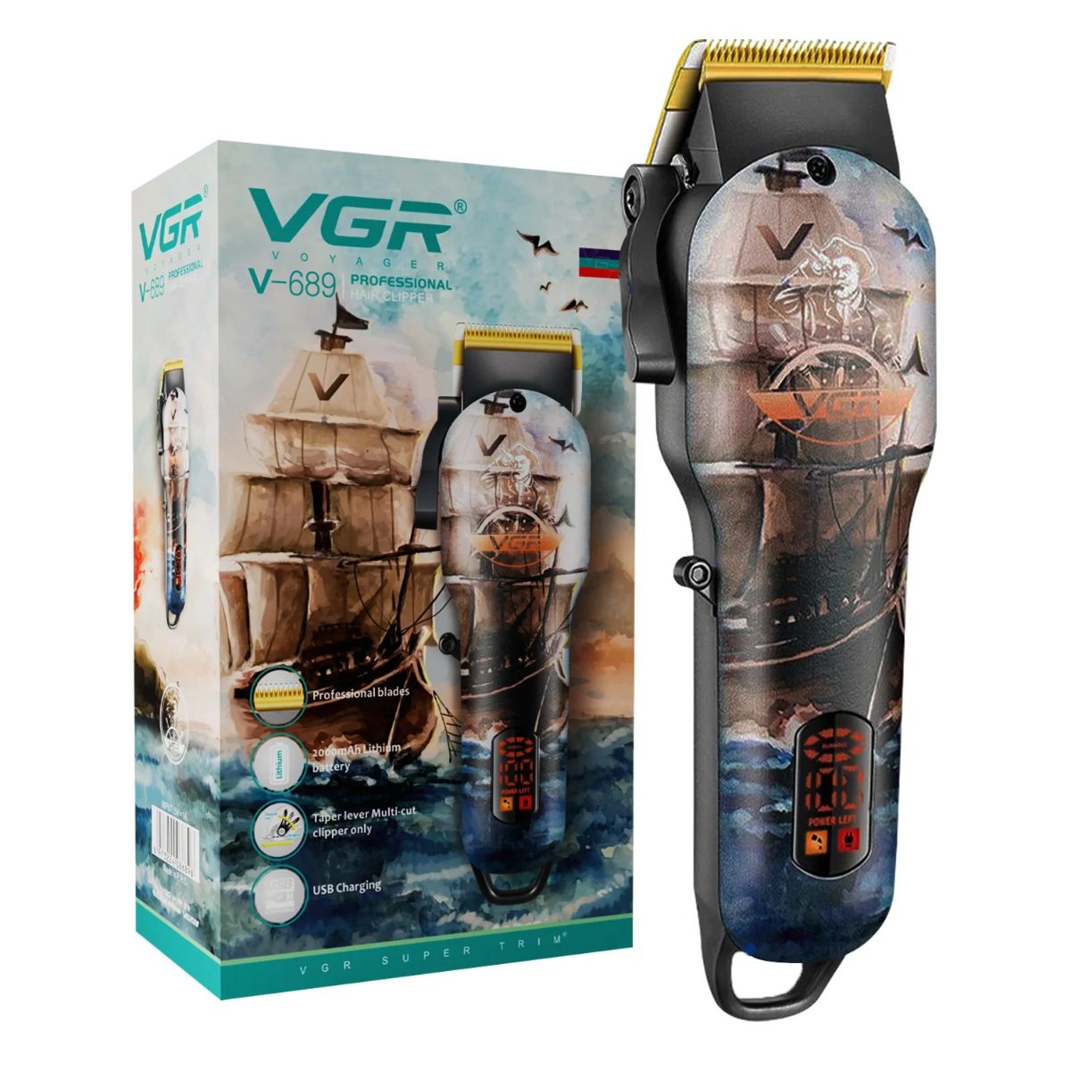 VGR BLADE SHAVER V-689 ق/ص