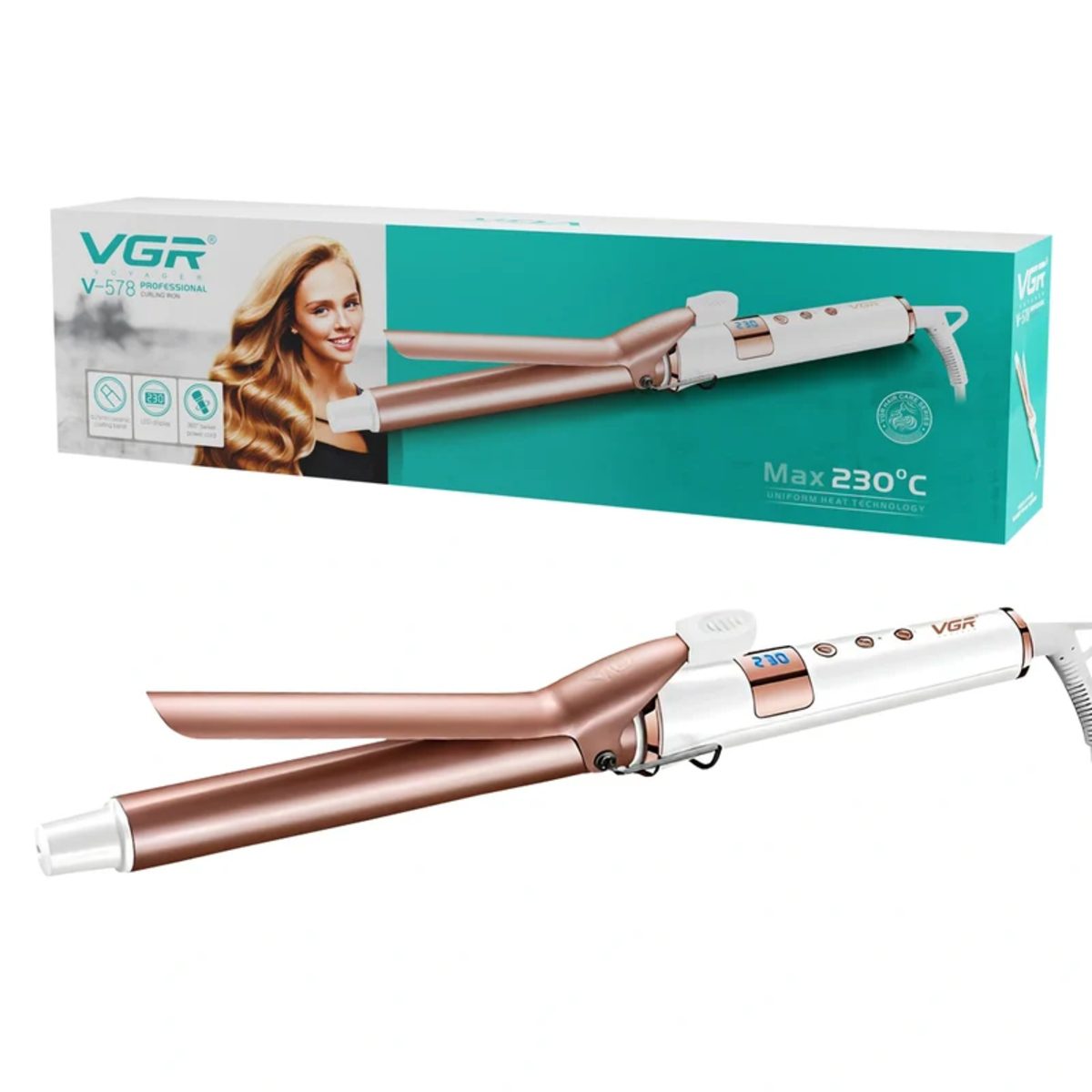 VGR HAIR CURLER V-578 ق/ص