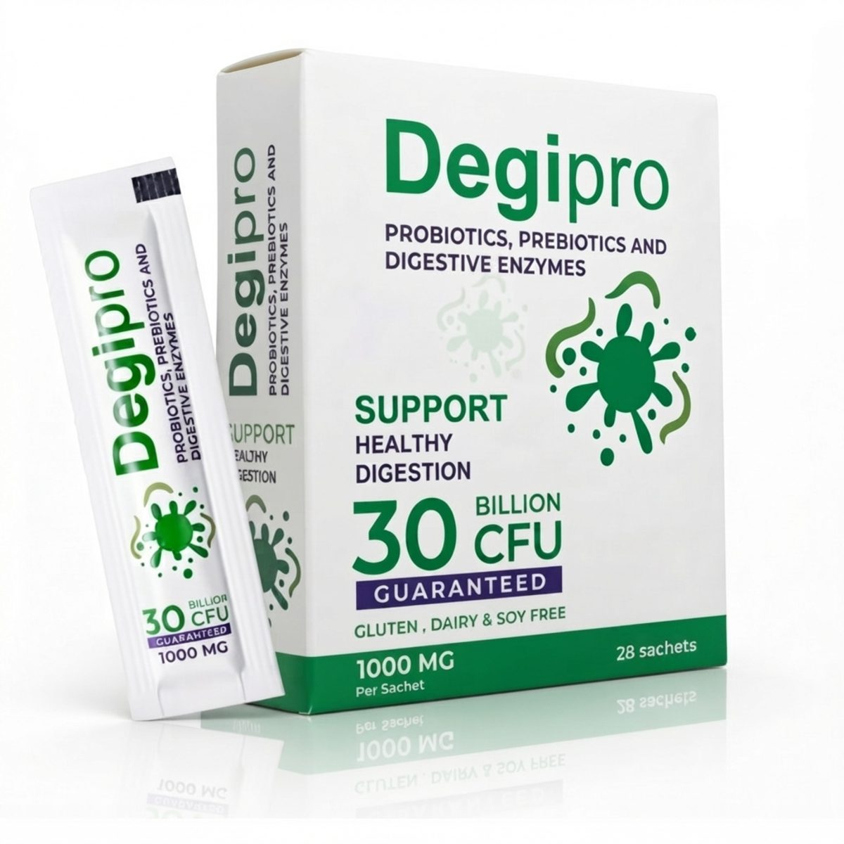 DEGIPRO 1000MG 28SACH