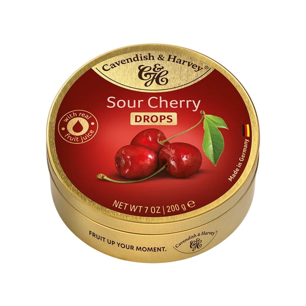 CAVENDISH&HARVERY SOUR CHERRY DROPS 200G