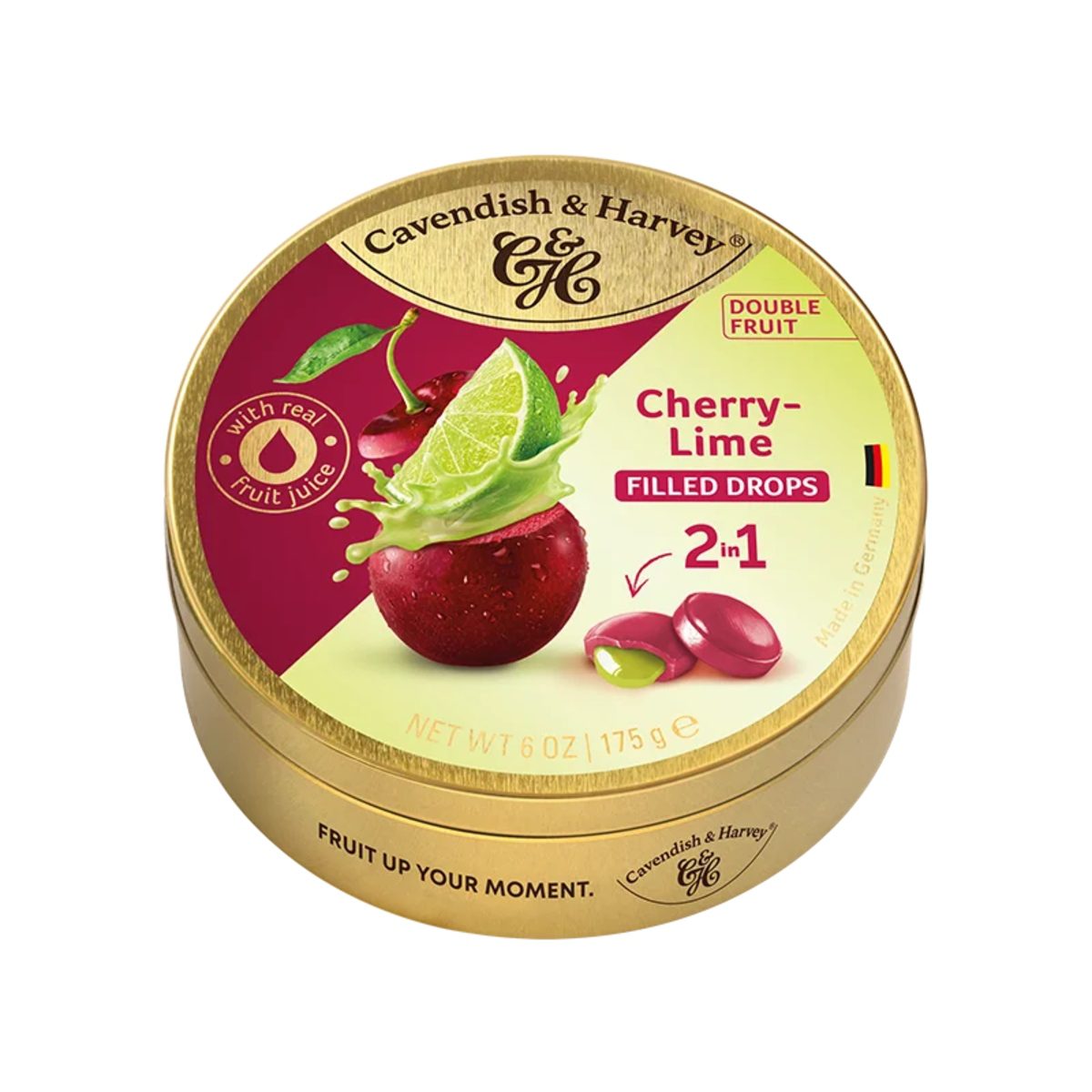 CAVENDISH&HARVERY CHERRY LIME FILLED DROPS 175G