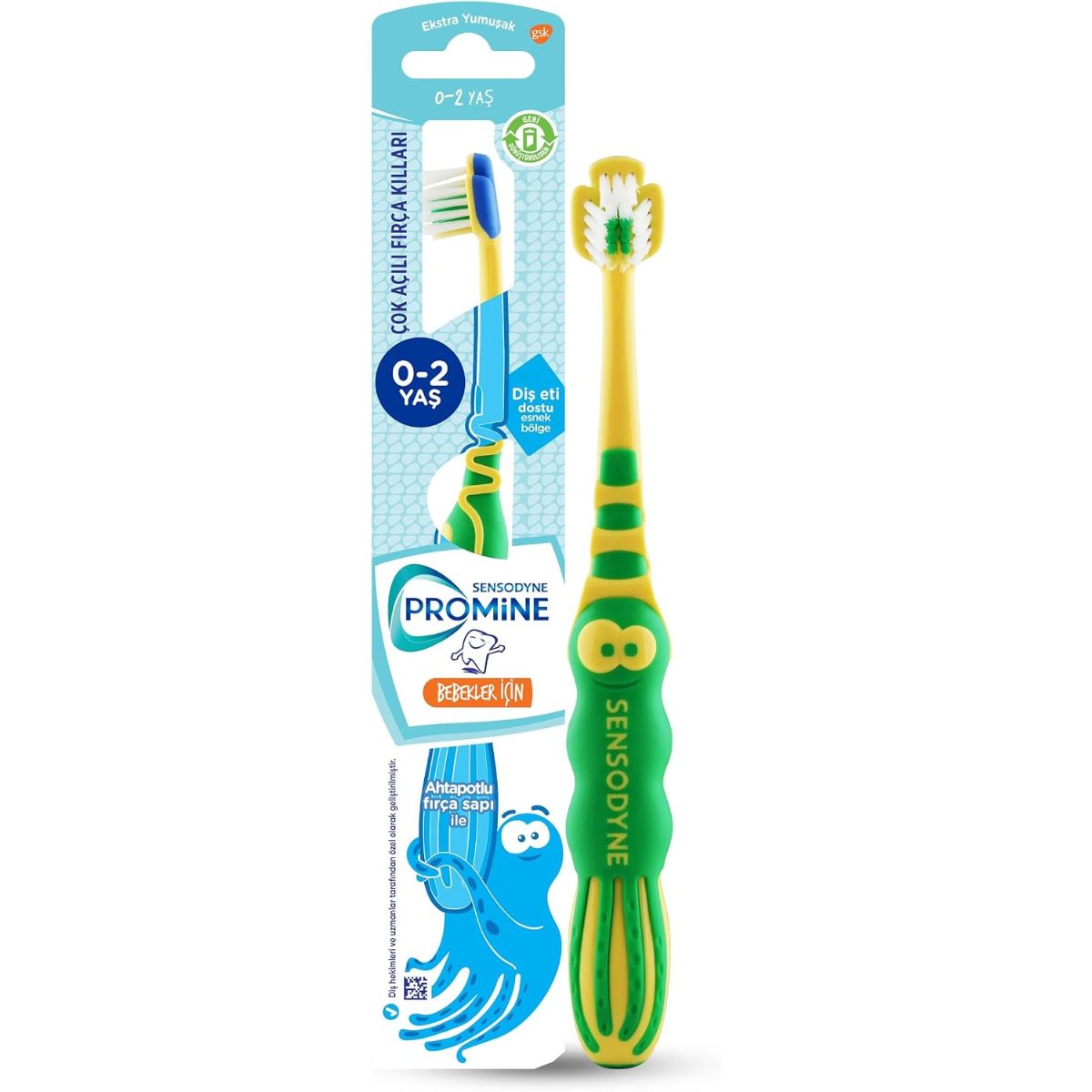 SENSODYNE PRONAMEL FOR BABIES OCTOPUS T.B 0-2YEARS